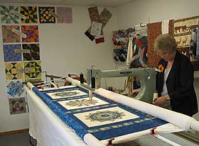 long-arm quilting