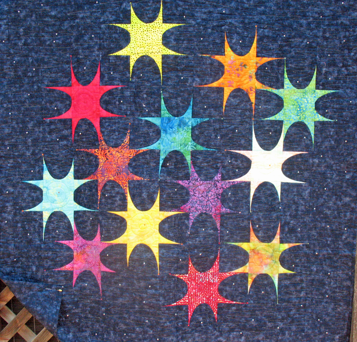 Quilts for Sale Ellipse Stars